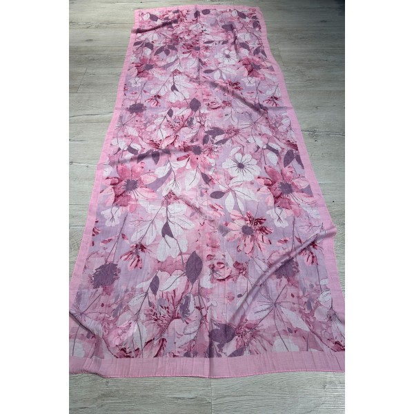 Dijital Bambu Pamuklu Şal 001